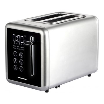 Heinner HTP-DD900BKSS - Tostapane digitale 900W/230V in acciaio inox