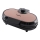 Heinner HWF-1000CR - Piastra per waffle 1000W/230V nera/rosa oro