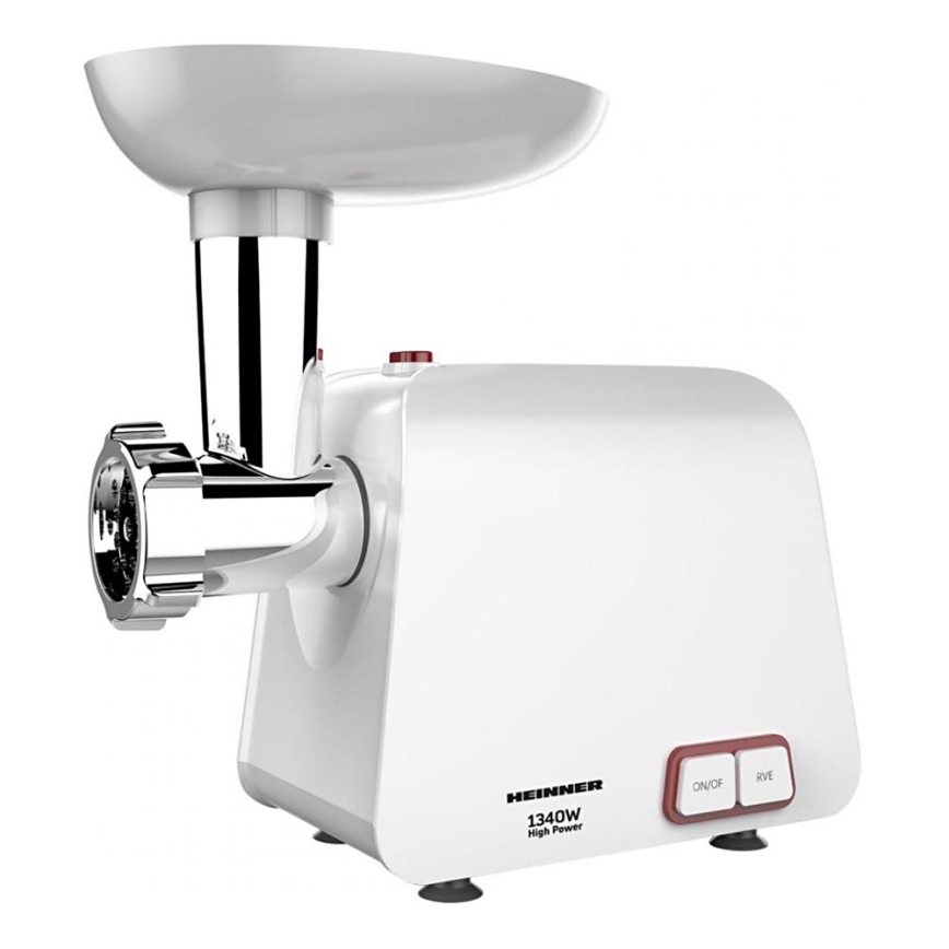 Heinner MG-1340WH - Tritacarne 1340W/230V bianco