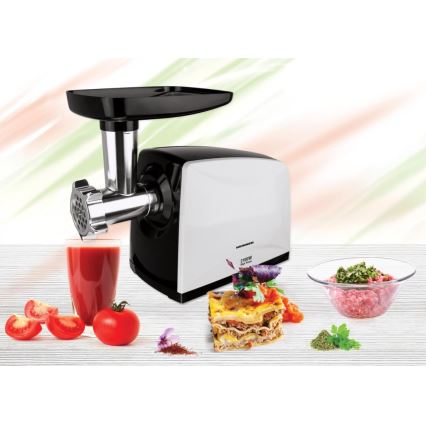 Heinner MG-2100BKWH - Tritacarne 2100W/230V nero/bianco