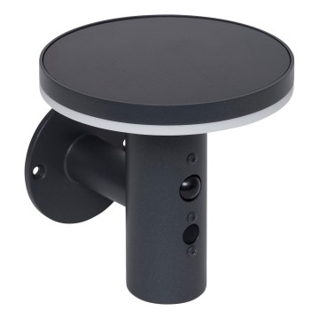 Hesperide - Lampada da parete solare a LED con sensore di movimento e sensore crepuscolare DETEKT LED/3,7V 2600 mAh IP65
