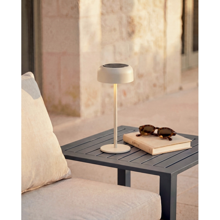 Hesperide - Lampada da tavolo solare a LED BOLTY LED/3,7V 2600 mAh IP65 beige