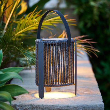 Hesperide - Lampada solare a LED LINY LED/3,7V 2600 mAh IP54 antracite