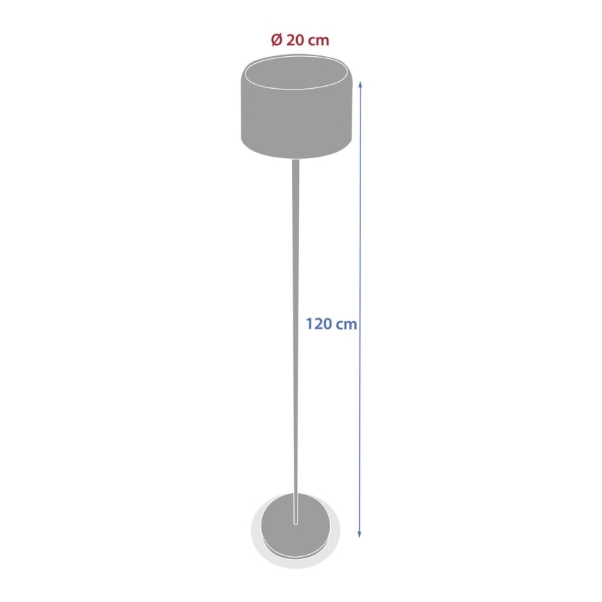 Hesperide - Lampada solare LED BOLTY LED/3,7V 2600 mAh IP65 beige