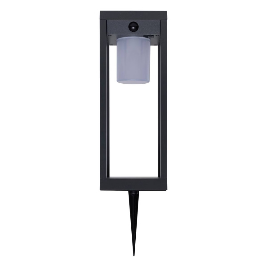 Hesperide - lanterna solare a LED con sensore di movimento e sensore crepuscolare PIKY LED/3,7V 2600 mAh 40 cm IP65 antracite