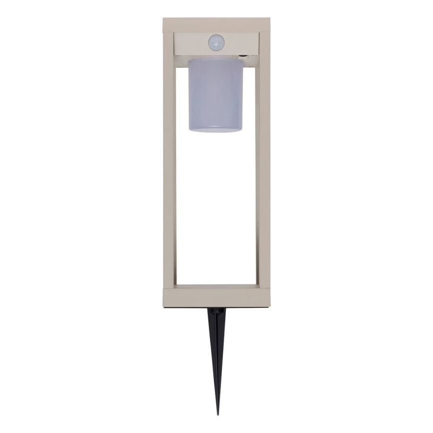 Hesperide - Lanterna solare LED con sensore di movimento e sensore crepuscolare PIKY LED/3,7V 2600 mAh 40 cm IP65 beige