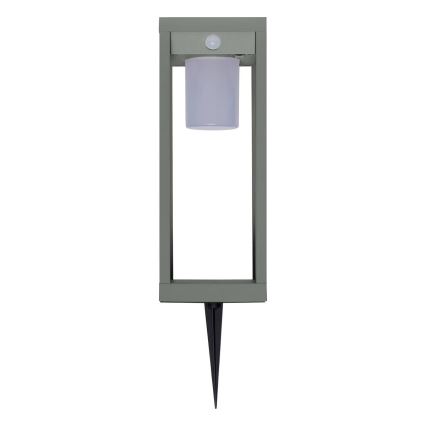 Hesperide - Lanterna solare LED con sensore di movimento PIKY LED/3,7V 2600 mAh 40 cm IP65 verde