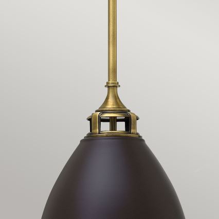 Hinkley - Lampadario a sospensione con supporto rigido AMELIA 1xE27/60W/230V bronzo