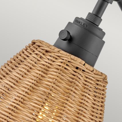 Hinkley - Faretto da parete ARTI 1xE27/60W/230V nero/marrone