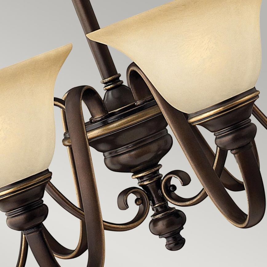 Hinkley - Lampadario a sospensione con catena CELLO 6xE27/60W/230V
