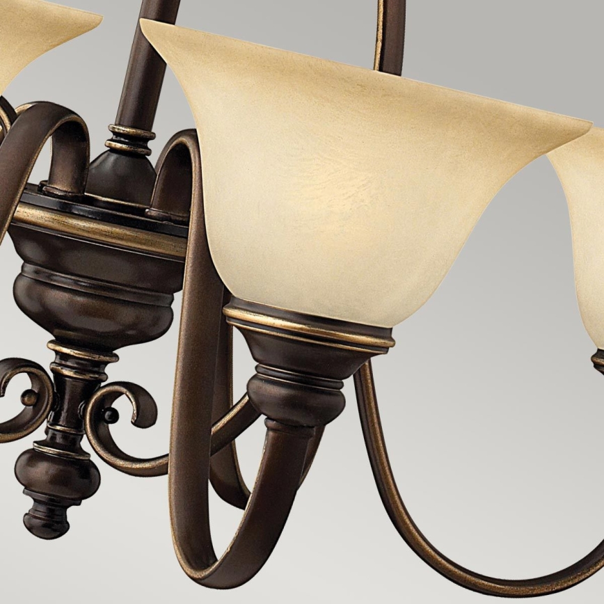Hinkley - Lampadario a sospensione con catena CELLO 6xE27/60W/230V