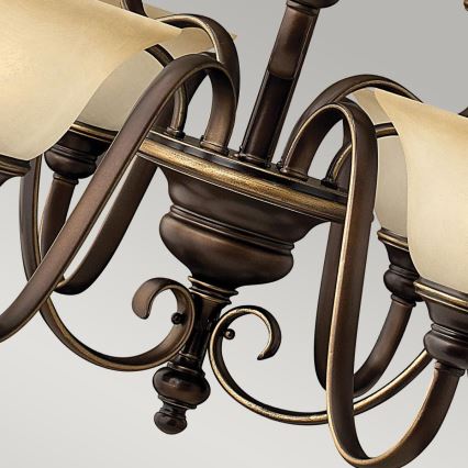 Hinkley - Lampadario a sospensione con catena CELLO 9xE27/60W/230V
