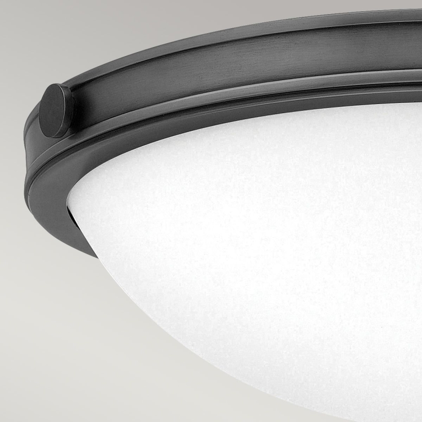 Hinkley - Plafoniera COLLIER 2xE27/40W/230V Ø 34,6 cm nera
