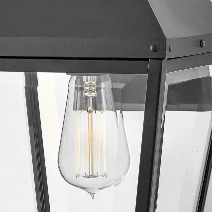 Applique da esterno DAWSON M 1xE27/60W/230V IP44 nero