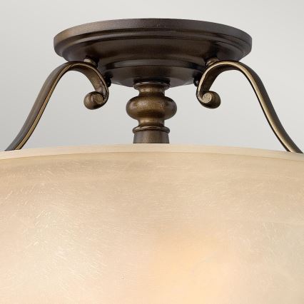 Hinkley - Lampadario a plafone DUNHILL 2xE27/100W/230V