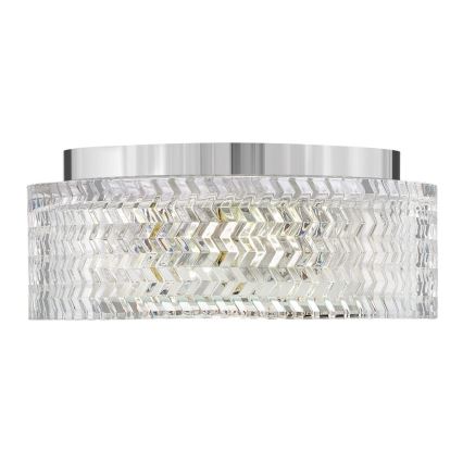 Hinkley Plafoniera ELLE 2xE27/60W/230V diametro 30,5 cm cromo lucido