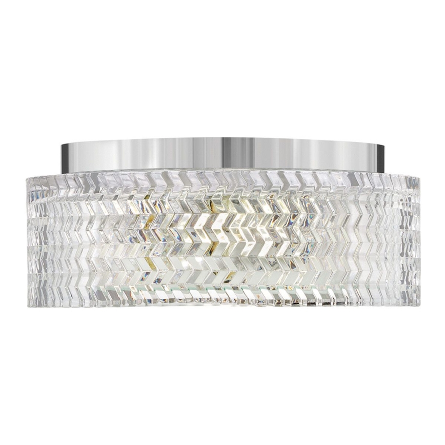 Hinkley Plafoniera ELLE 2xE27/60W/230V diametro 30,5 cm cromo lucido