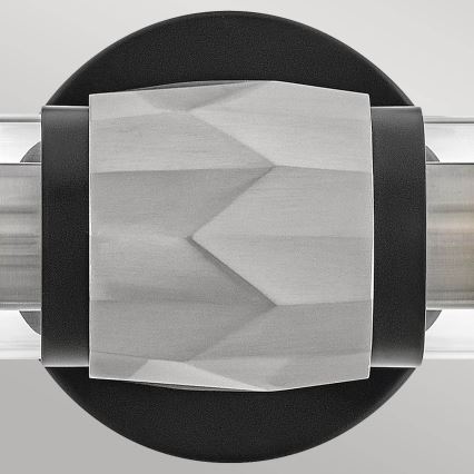 Hinkley - Applique da parete per bagno ELLISON 2xE27/40W/230V IP44 nero