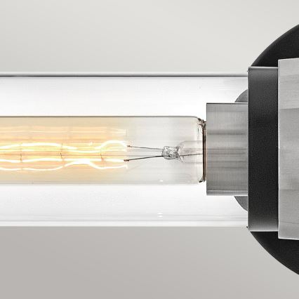 Hinkley - Applique da parete per bagno ELLISON 2xE27/40W/230V IP44 nero