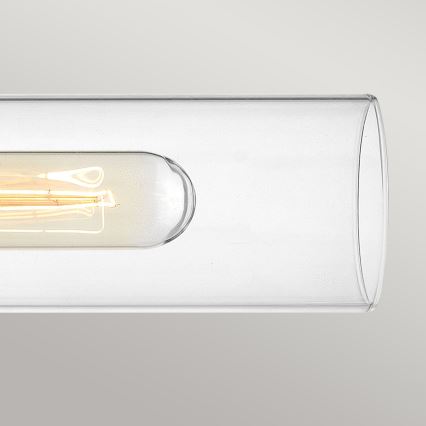 Hinkley - Applique da parete per bagno ELLISON 2xE27/40W/230V IP44 nero