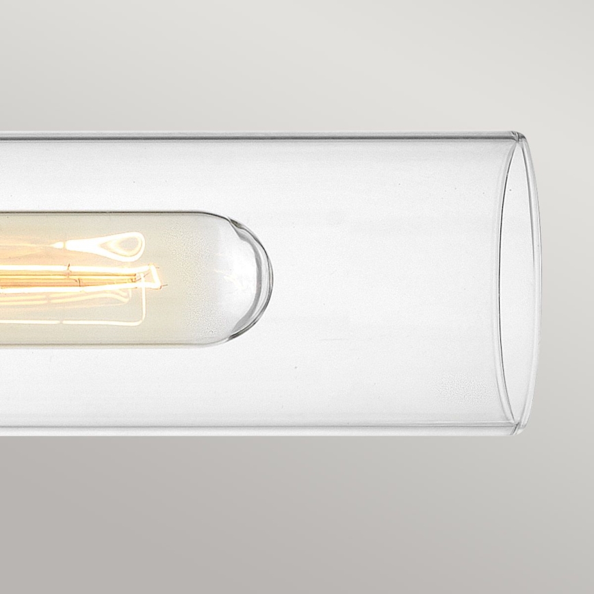 Hinkley - Applique da parete per bagno ELLISON 2xE27/40W/230V IP44 nero