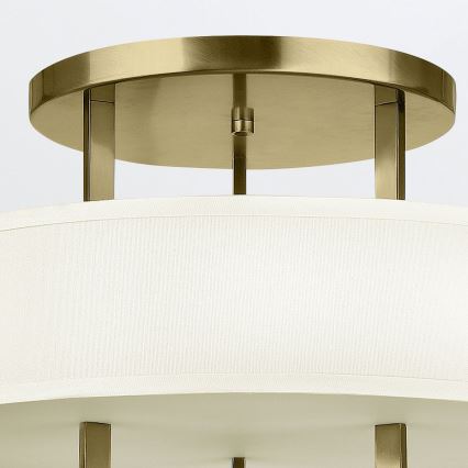 Hinkley - Plafoniera HAMPTON 3xE27/60W/230V Ø 50,8 cm dorata
