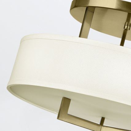 Hinkley - Plafoniera HAMPTON 3xE27/60W/230V Ø 50,8 cm dorata