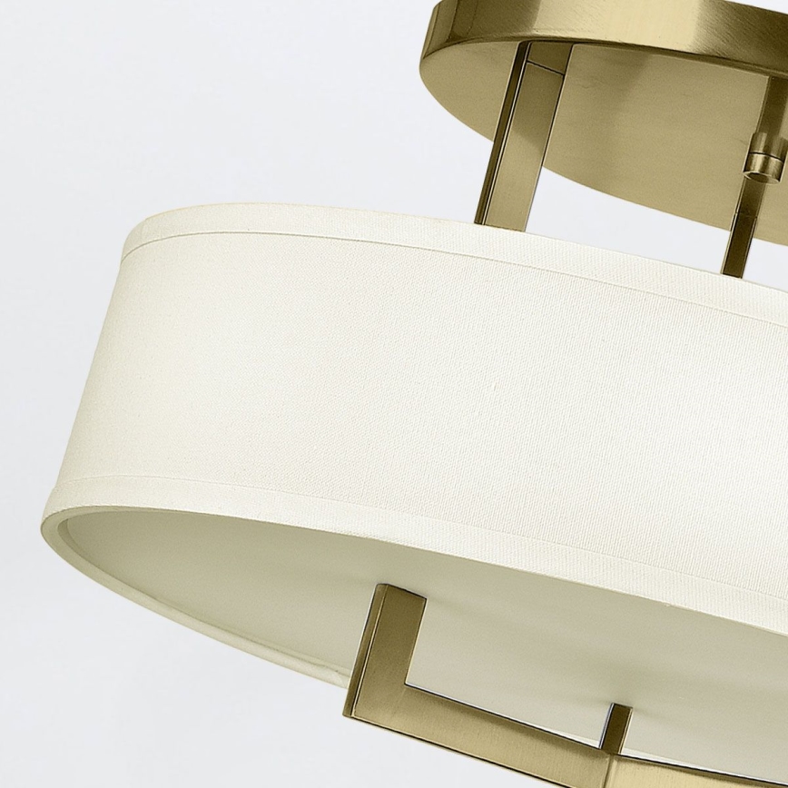 Hinkley - Plafoniera HAMPTON 3xE27/60W/230V Ø 50,8 cm dorata
