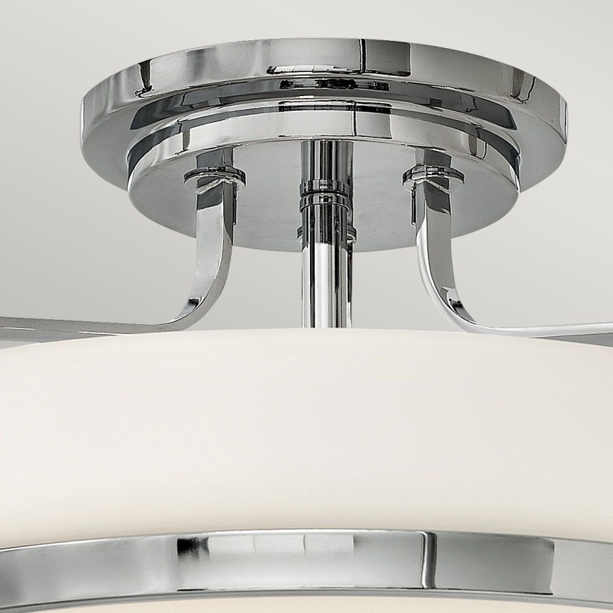 Hinkley - Lampadario a plafone HARPER 3xE27/60W/230V cromo lucido