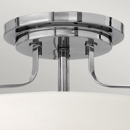 Hinkley - Lampadario a plafone HARPER 3xE27/60W/230V, cromo lucido