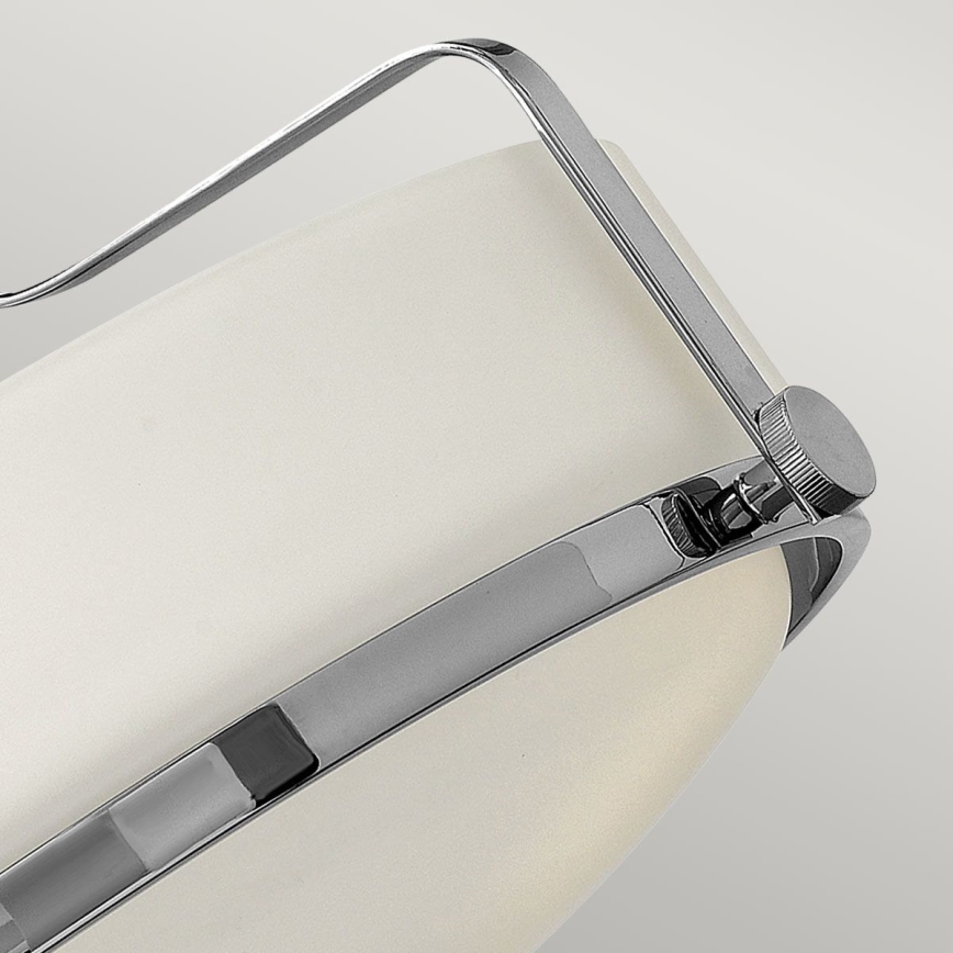 Hinkley - Lampadario a plafone HARPER 3xE27/60W/230V Ø 36,6 cm cromo lucido