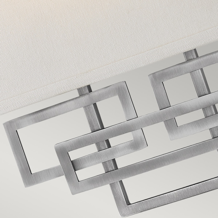 Hinkley - Applique da parete LANZA 2xE14/40W/230V cromo opaco