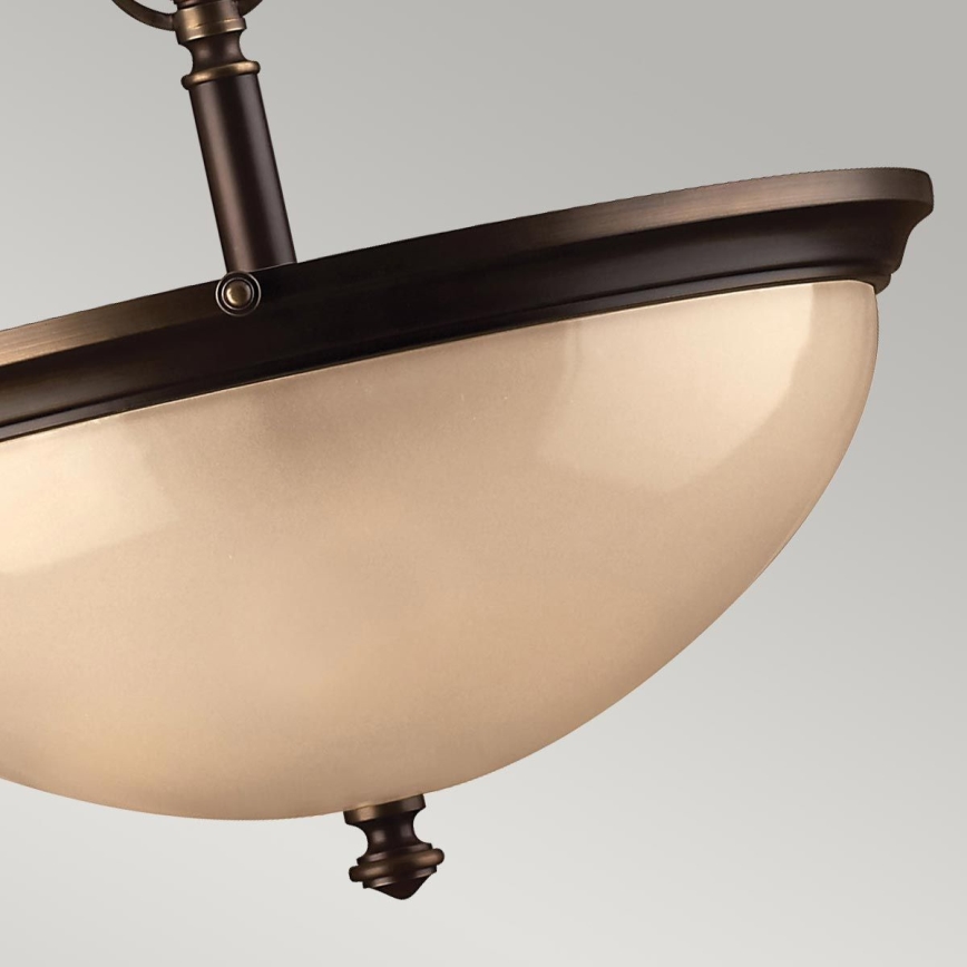 Hinkley - Lampadario a sospensione con catena MAYFLOWER 3xE27/60W/230V