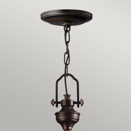 Hinkley - Lampadario a sospensione con catena MAYFLOWER 3xE27/60W/230V