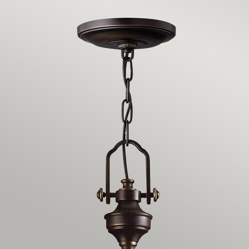 Hinkley - Lampadario a sospensione con catena MAYFLOWER 3xE27/60W/230V
