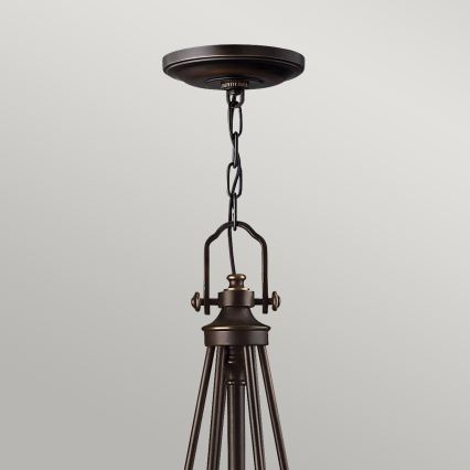 Hinkley - Lampadario a sospensione con catena MAYFLOWER 6xE27/60W/230V