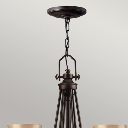Hinkley - Lampadario a sospensione con catena MAYFLOWER 9xE27/60W/230V