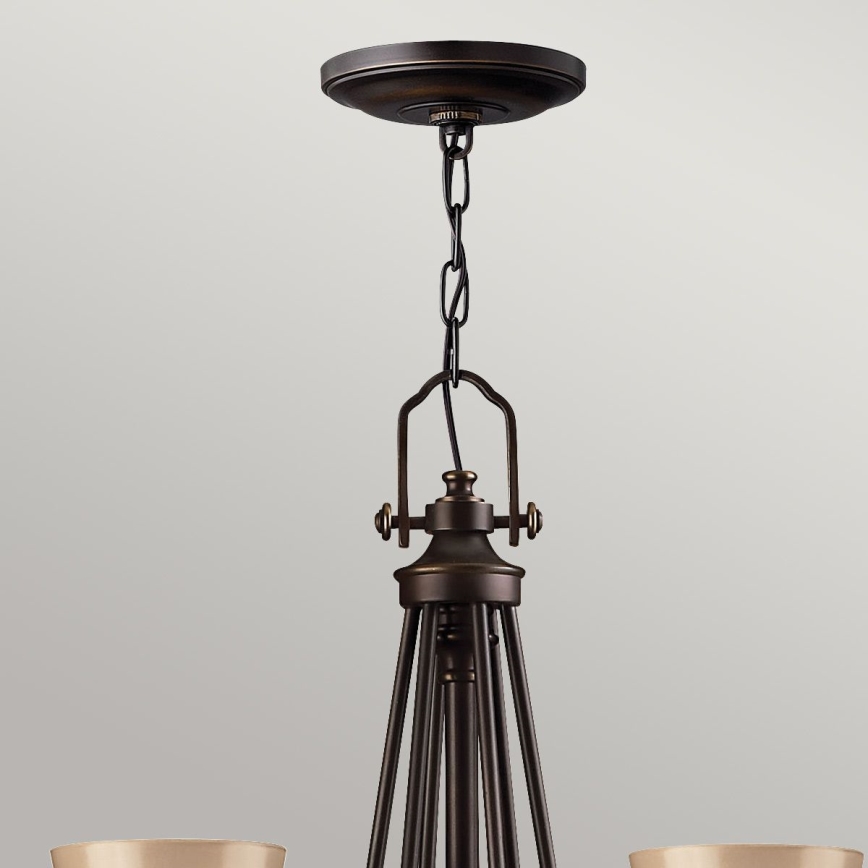 Hinkley - Lampadario a sospensione con catena MAYFLOWER 9xE27/60W/230V