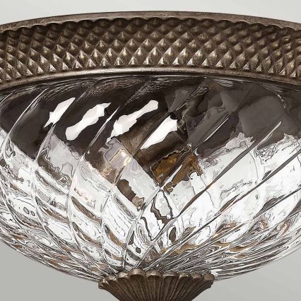 Hinkley - Plafoniera PLANTATION 3xE27/60W/230V bronzo