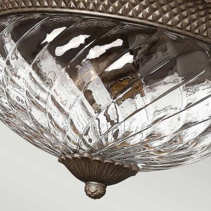 Hinkley - Plafoniera PLANTATION 3xE27/60W/230V bronzo