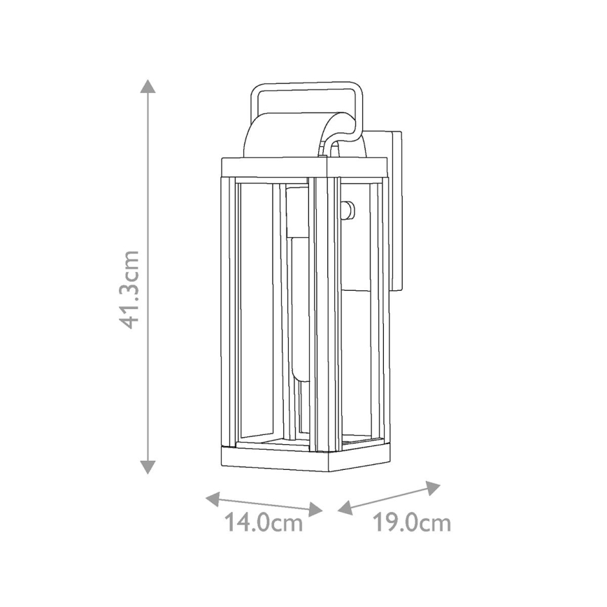 Hinkley - Applique da esterno HARBOR 1xE27/60W/230V IP44, finitura bronzo