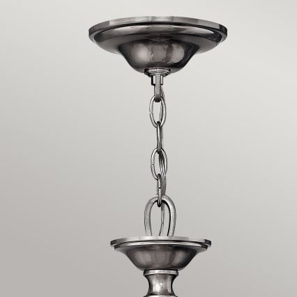 Hinkley - Lampadario a catena SUSSEX 5xE14/40W/230V cromo opaco