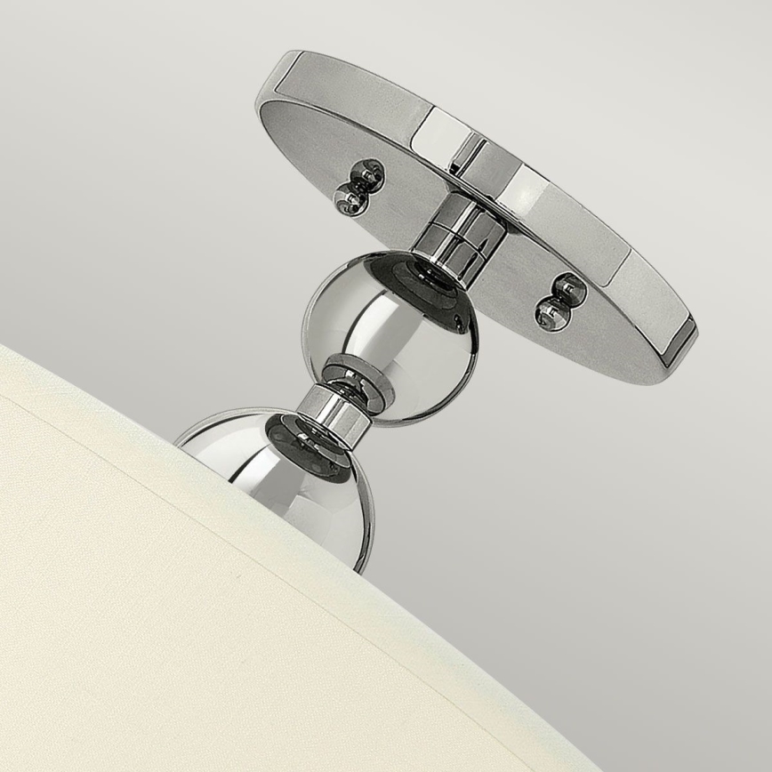 Hinkley - Lampadario a montaggio superficiale ZELDA 3xE27/60W/230V cromo lucido
