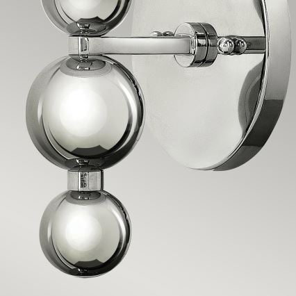 Hinkley - Lampada da parete ZELDA 1xE27/60W/230V cromo lucido