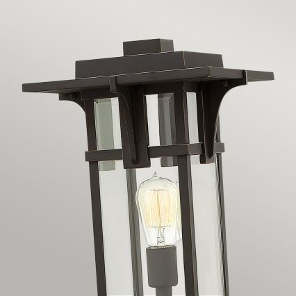 Hinkley - Lampada da esterno MANHATTAN 1xE27/100W/230V IP44 nero