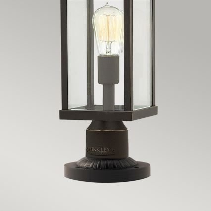 Hinkley - Lampada da esterno MANHATTAN 1xE27/100W/230V IP44 nero