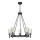 Hinkley - Lampadario a catena COLLIER 5xE27/40W/230V Ø 68,5 cm nero