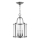Hinkley - Lampadario a catena GENTRY 4xE14/60W/230V cromo opaco