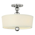Hinkley - Lampadario a montaggio superficiale ZELDA 3xE27/60W/230V cromo lucido