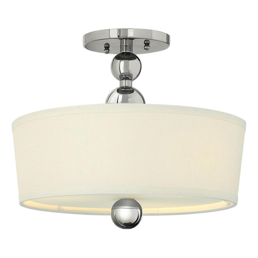 Hinkley - Lampadario a montaggio superficiale ZELDA 3xE27/60W/230V cromo lucido